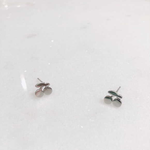 Stud earrings 🍒 cherry - Picture 2 of 9